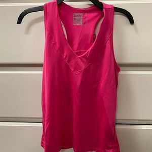 Lot of 2 Lucky in Love tennis tops in size Medium